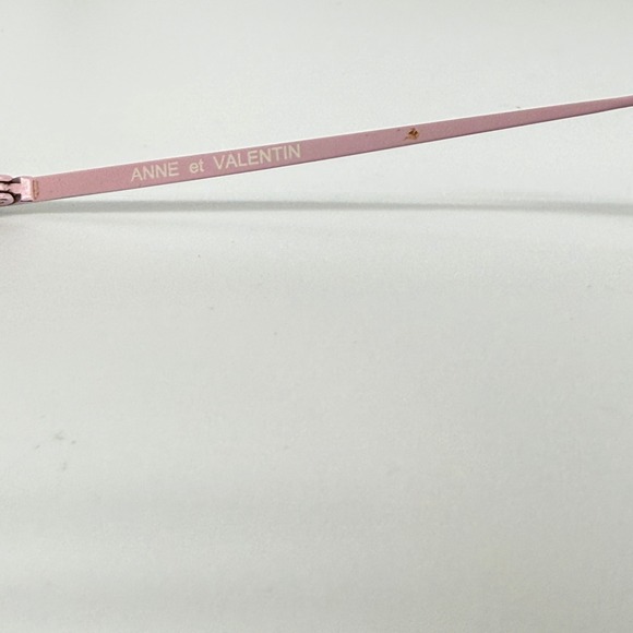 Anne et Valentin B119 Tilt Titanium Eyeglasses Frames Made in Japan Pink 21446 - Picture 6 of 7